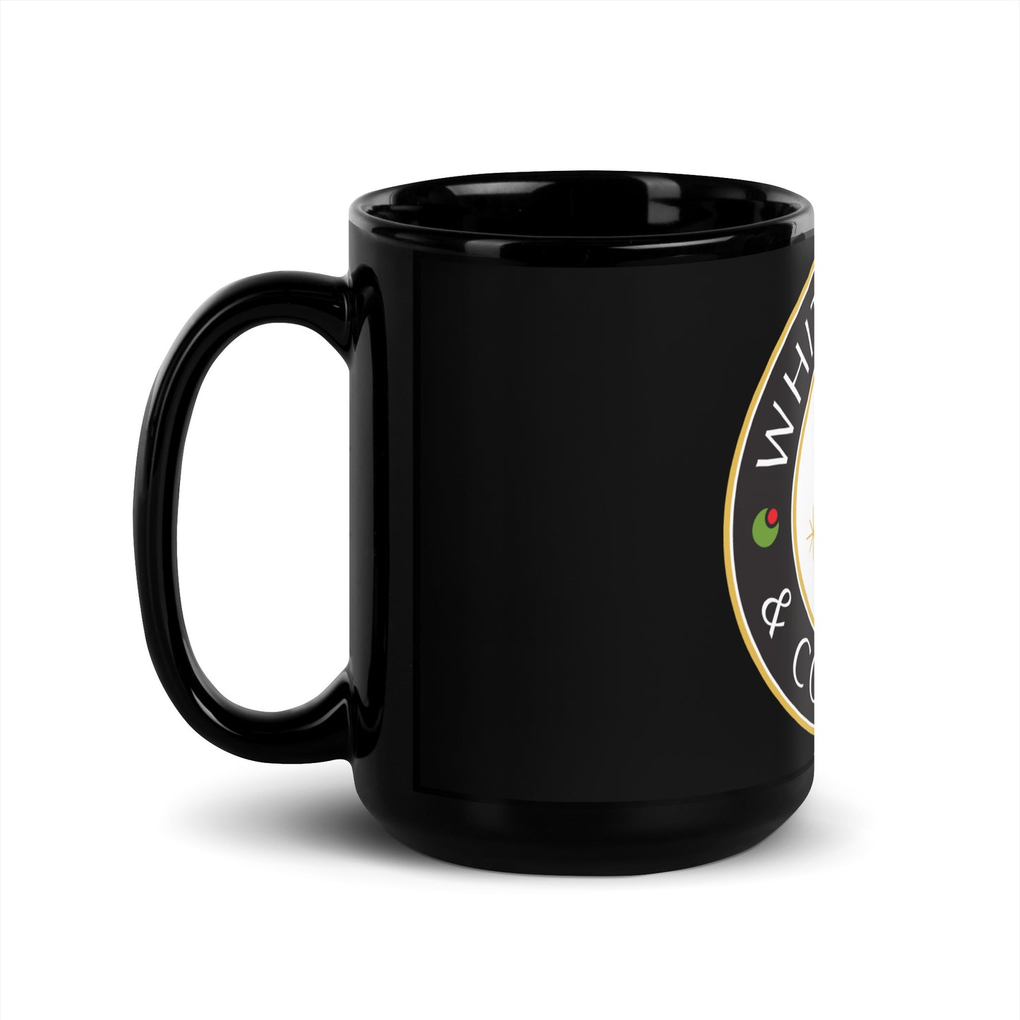 Black Glossy Mug