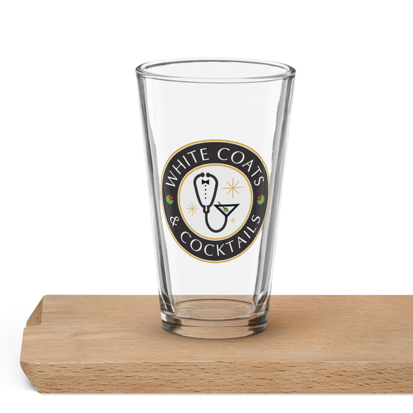 Shaker pint glass