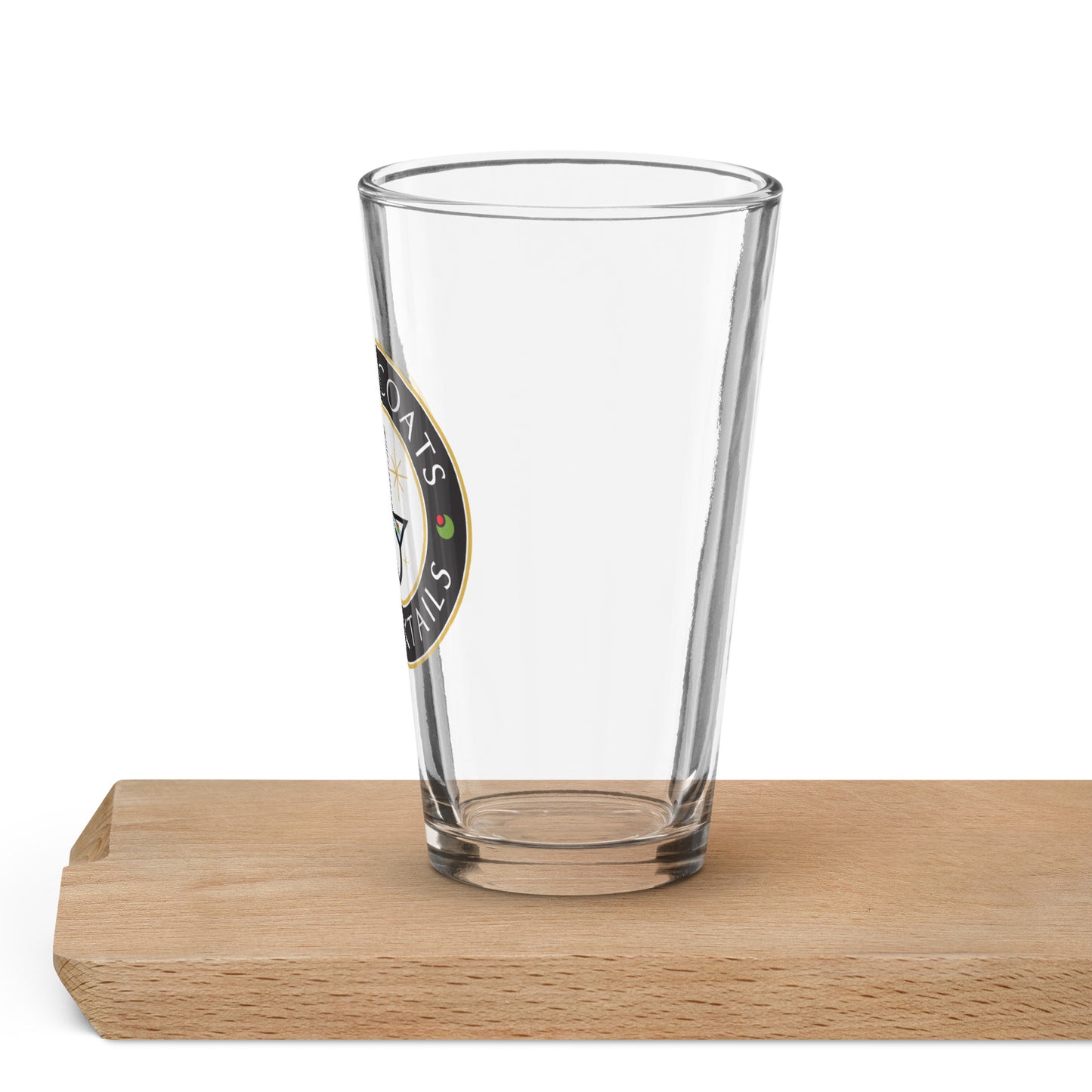 Shaker pint glass