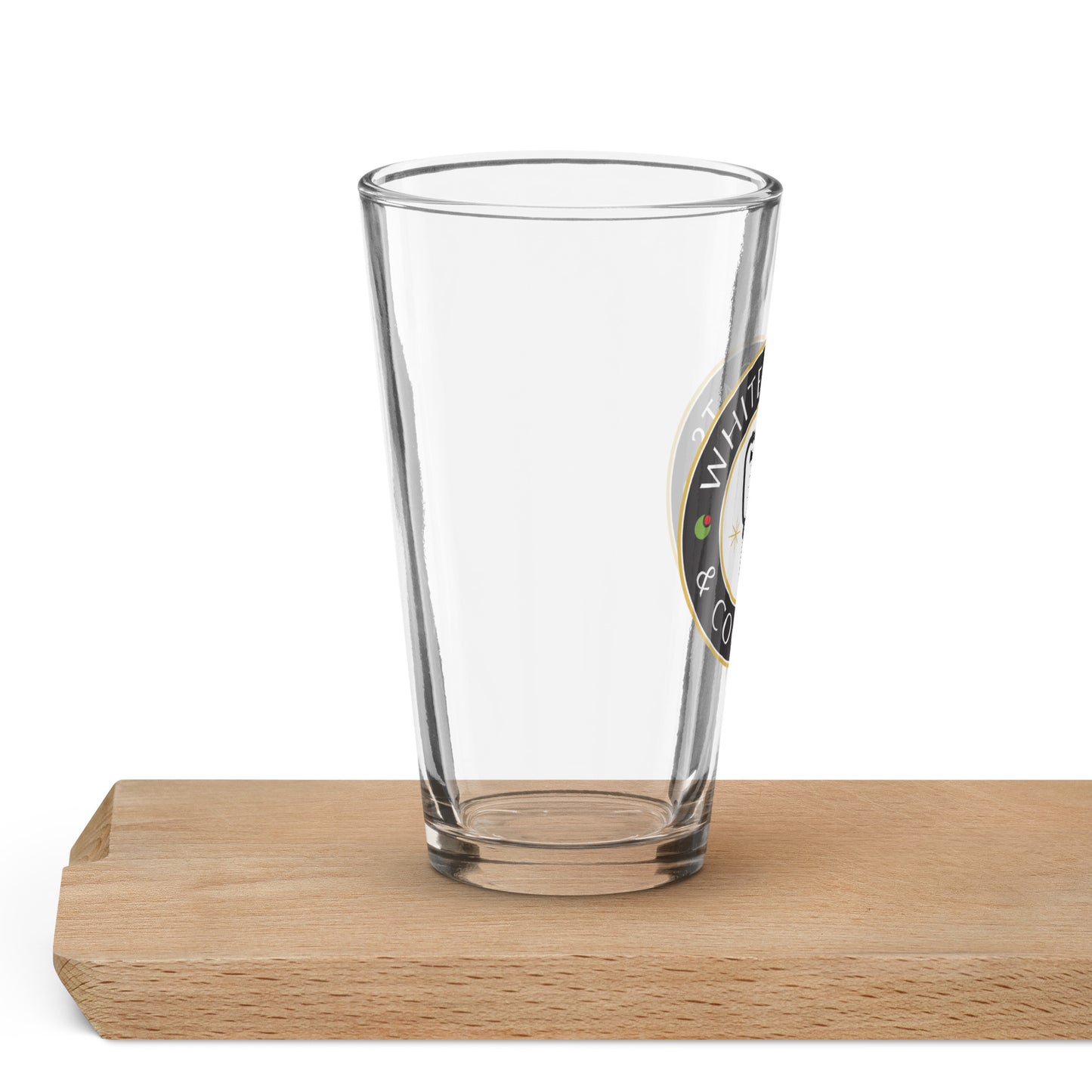 Shaker pint glass